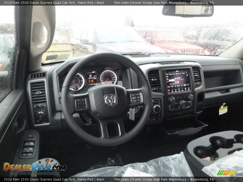 2019 Ram 1500 Classic Express Quad Cab 4x4 Flame Red / Black Photo #12