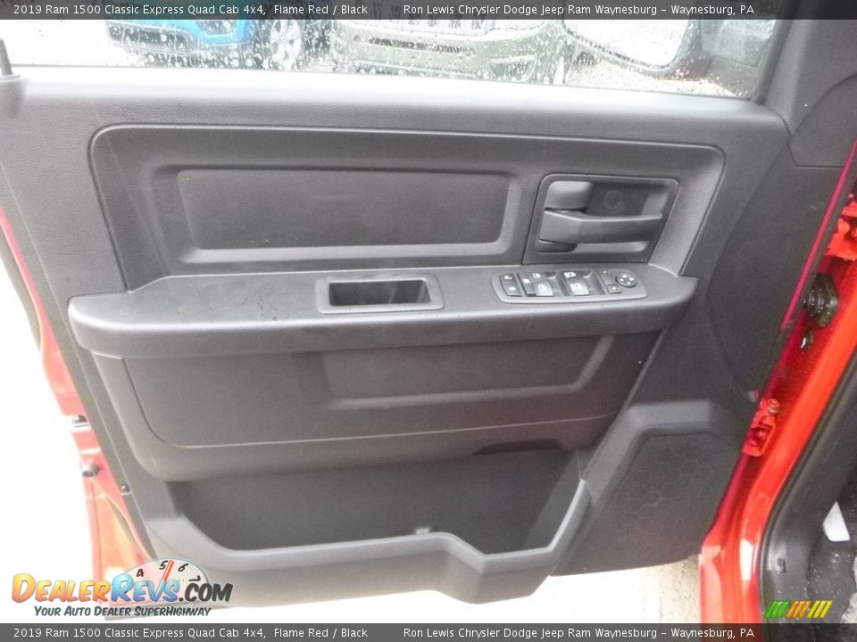 2019 Ram 1500 Classic Express Quad Cab 4x4 Flame Red / Black Photo #13