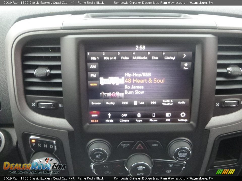 2019 Ram 1500 Classic Express Quad Cab 4x4 Flame Red / Black Photo #16