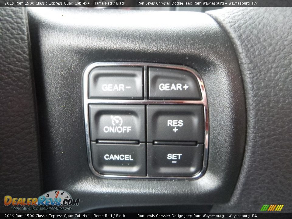 2019 Ram 1500 Classic Express Quad Cab 4x4 Flame Red / Black Photo #18