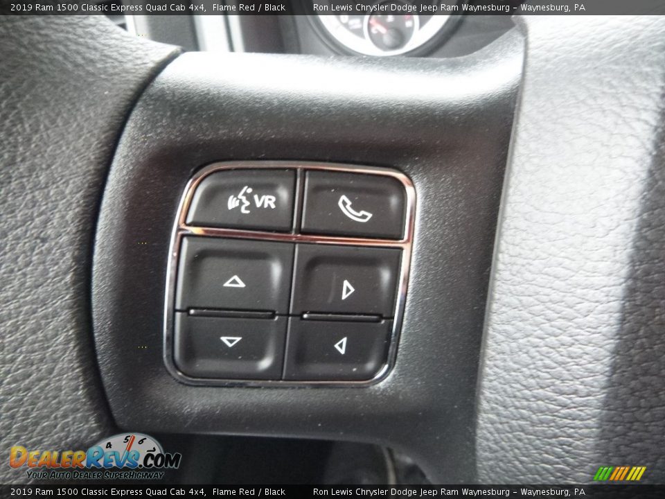 2019 Ram 1500 Classic Express Quad Cab 4x4 Flame Red / Black Photo #19