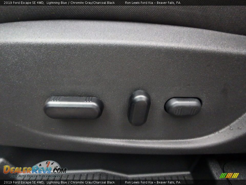 2019 Ford Escape SE 4WD Lightning Blue / Chromite Gray/Charcoal Black Photo #16