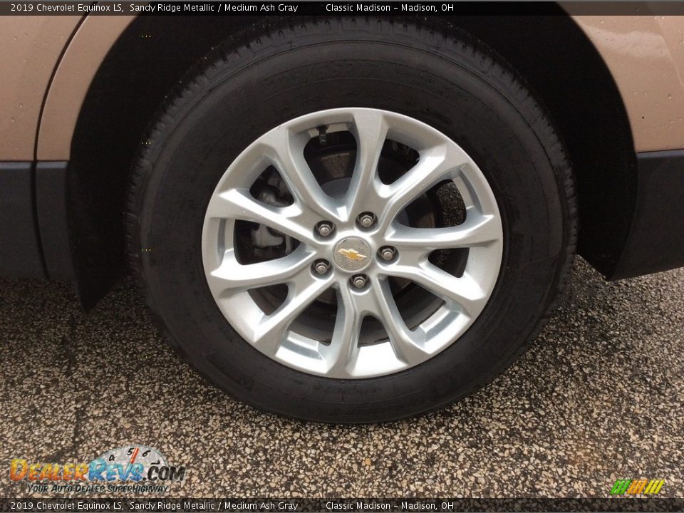 2019 Chevrolet Equinox LS Sandy Ridge Metallic / Medium Ash Gray Photo #11