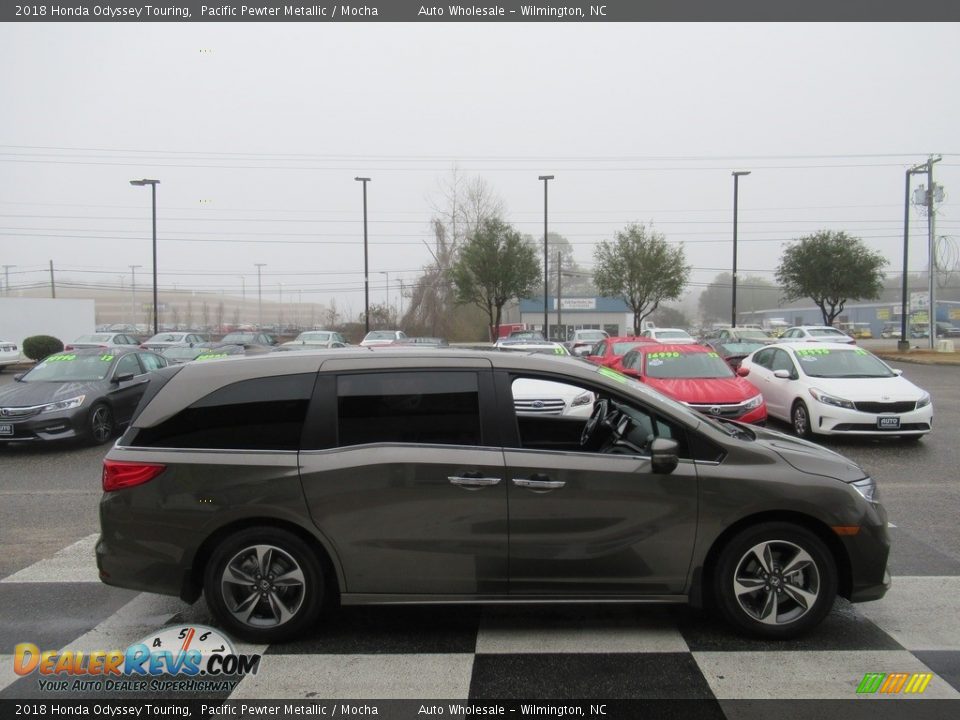 2018 Honda Odyssey Touring Pacific Pewter Metallic / Mocha Photo #3