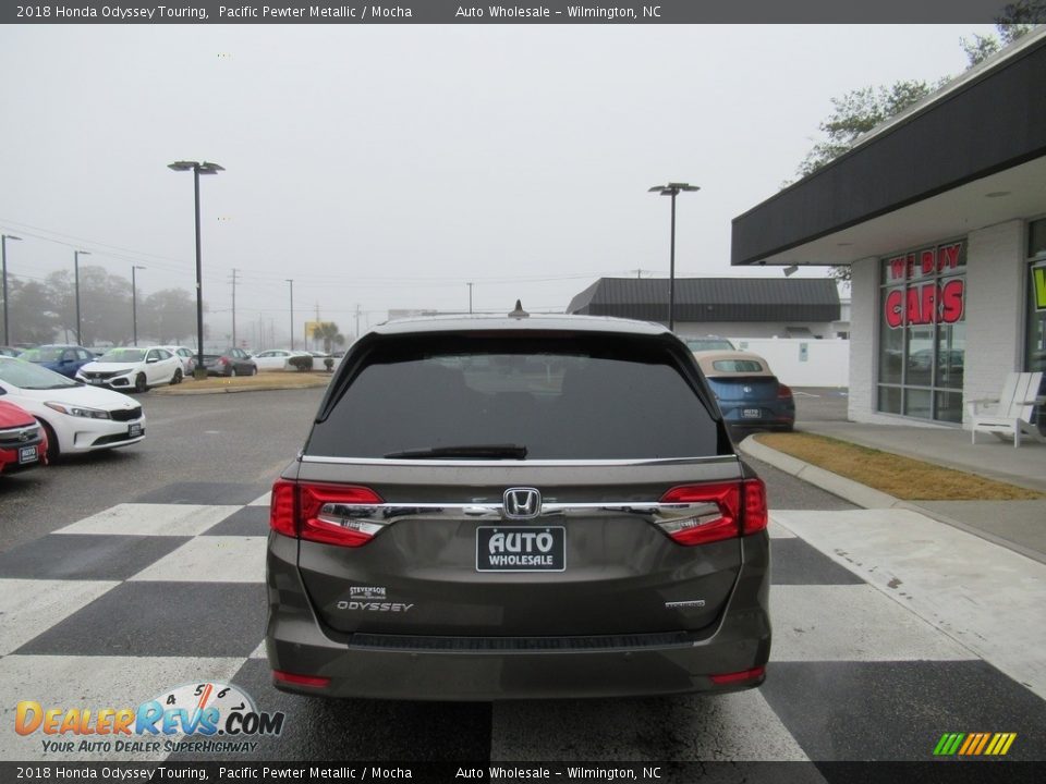 2018 Honda Odyssey Touring Pacific Pewter Metallic / Mocha Photo #4