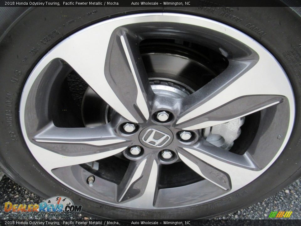 2018 Honda Odyssey Touring Pacific Pewter Metallic / Mocha Photo #7