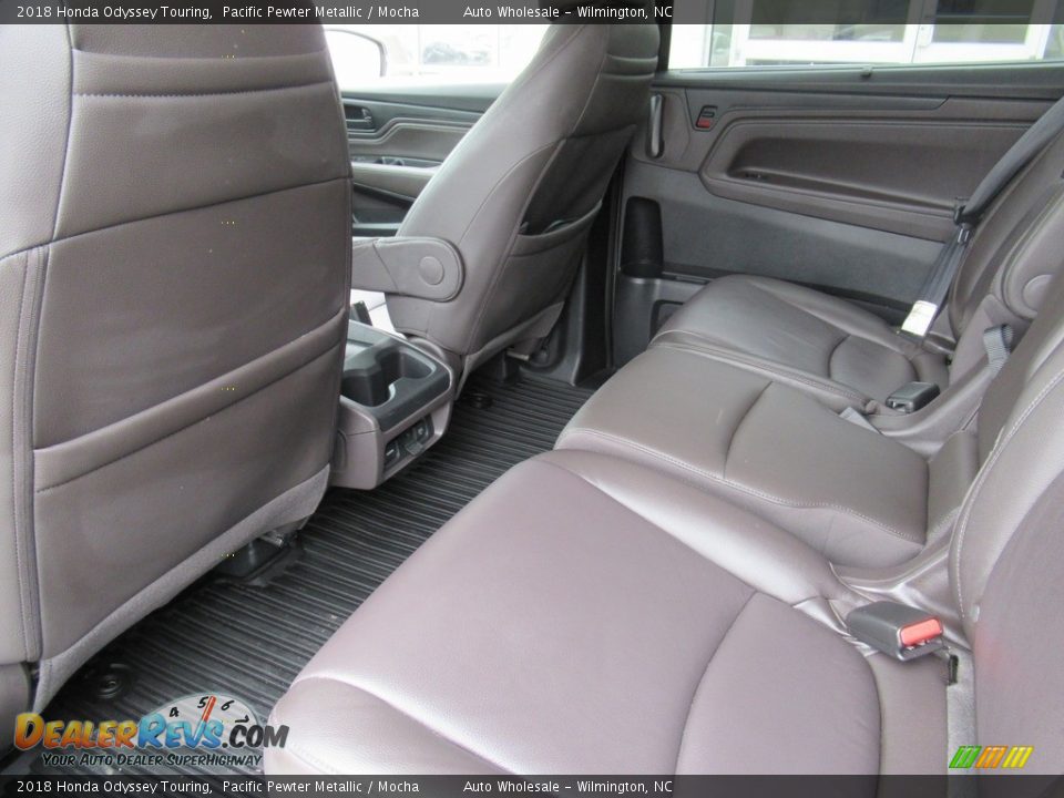 2018 Honda Odyssey Touring Pacific Pewter Metallic / Mocha Photo #10