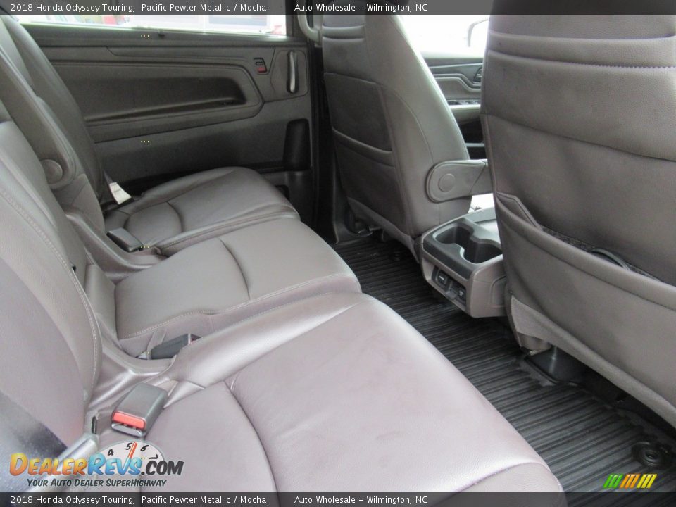 2018 Honda Odyssey Touring Pacific Pewter Metallic / Mocha Photo #12
