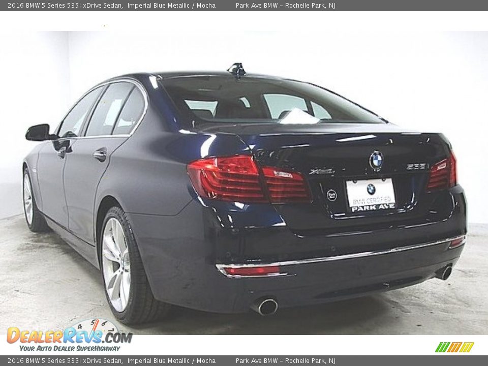 2016 BMW 5 Series 535i xDrive Sedan Imperial Blue Metallic / Mocha Photo #2