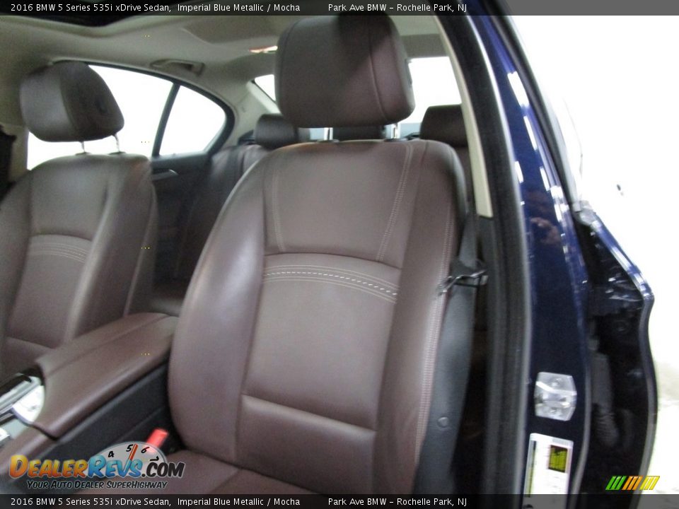 2016 BMW 5 Series 535i xDrive Sedan Imperial Blue Metallic / Mocha Photo #8