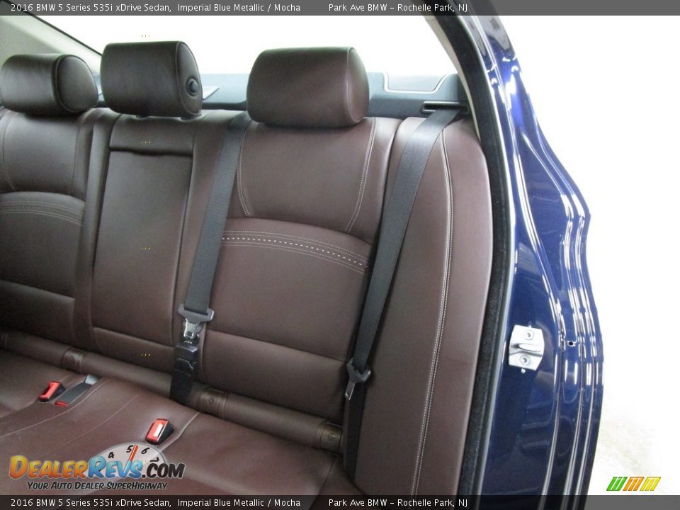 2016 BMW 5 Series 535i xDrive Sedan Imperial Blue Metallic / Mocha Photo #11