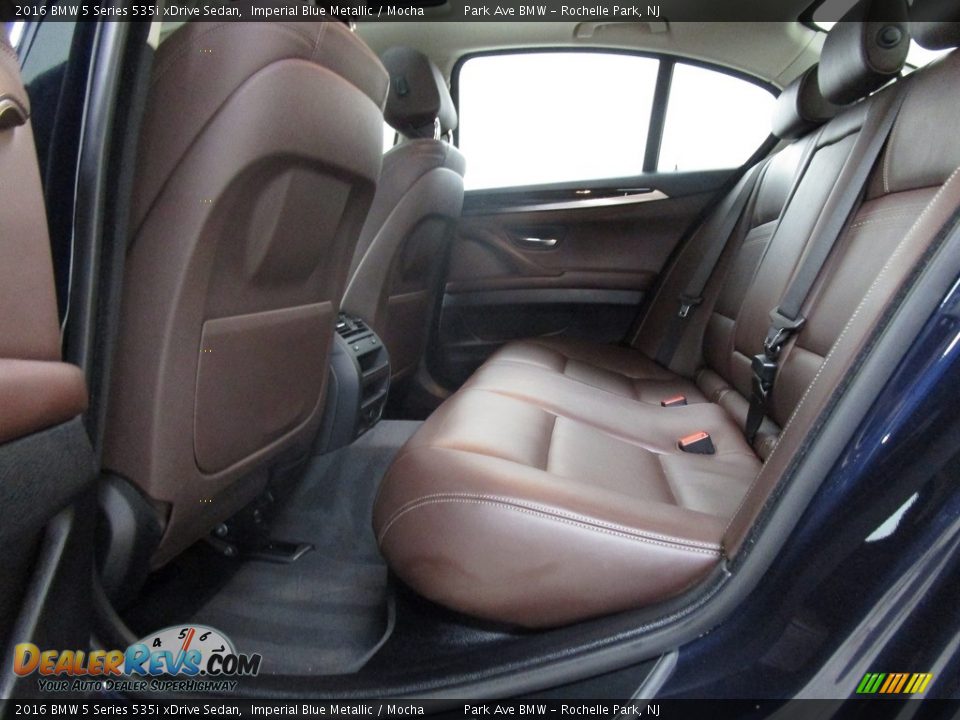 2016 BMW 5 Series 535i xDrive Sedan Imperial Blue Metallic / Mocha Photo #12