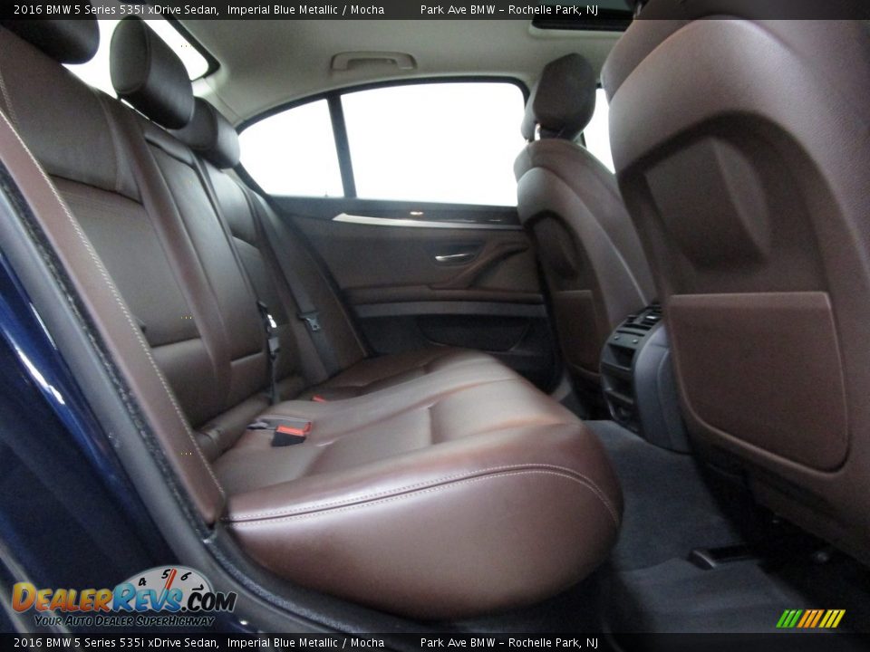 2016 BMW 5 Series 535i xDrive Sedan Imperial Blue Metallic / Mocha Photo #18