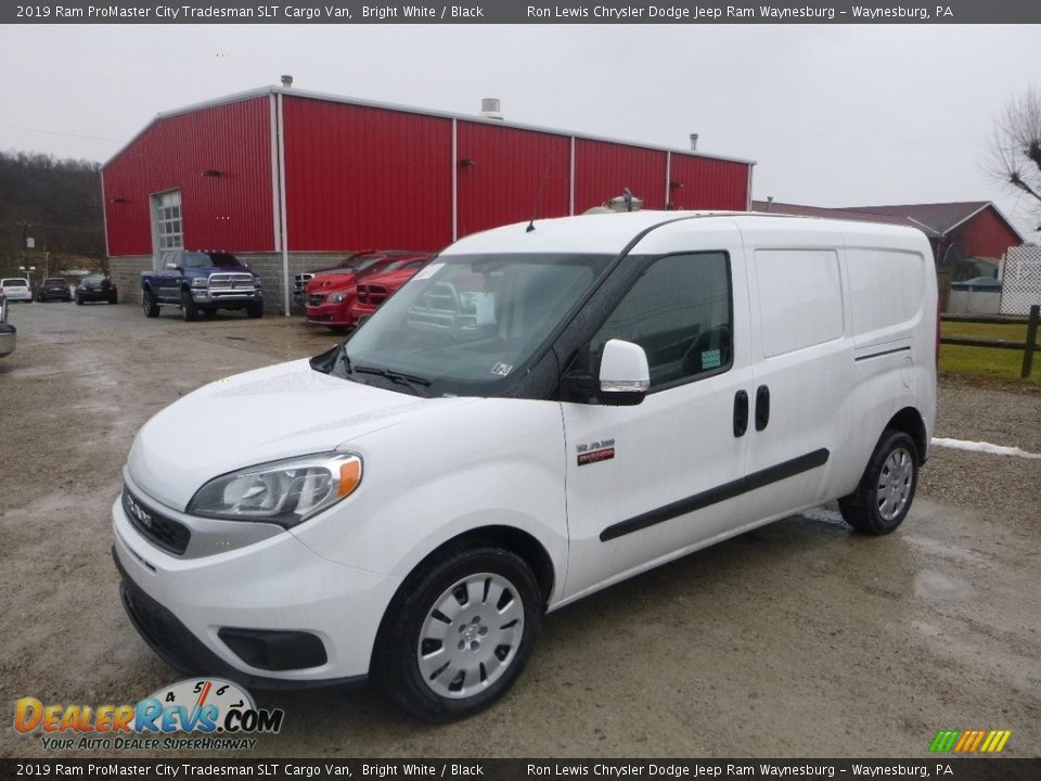 2019 Ram ProMaster City Tradesman SLT Cargo Van Bright White / Black Photo #1
