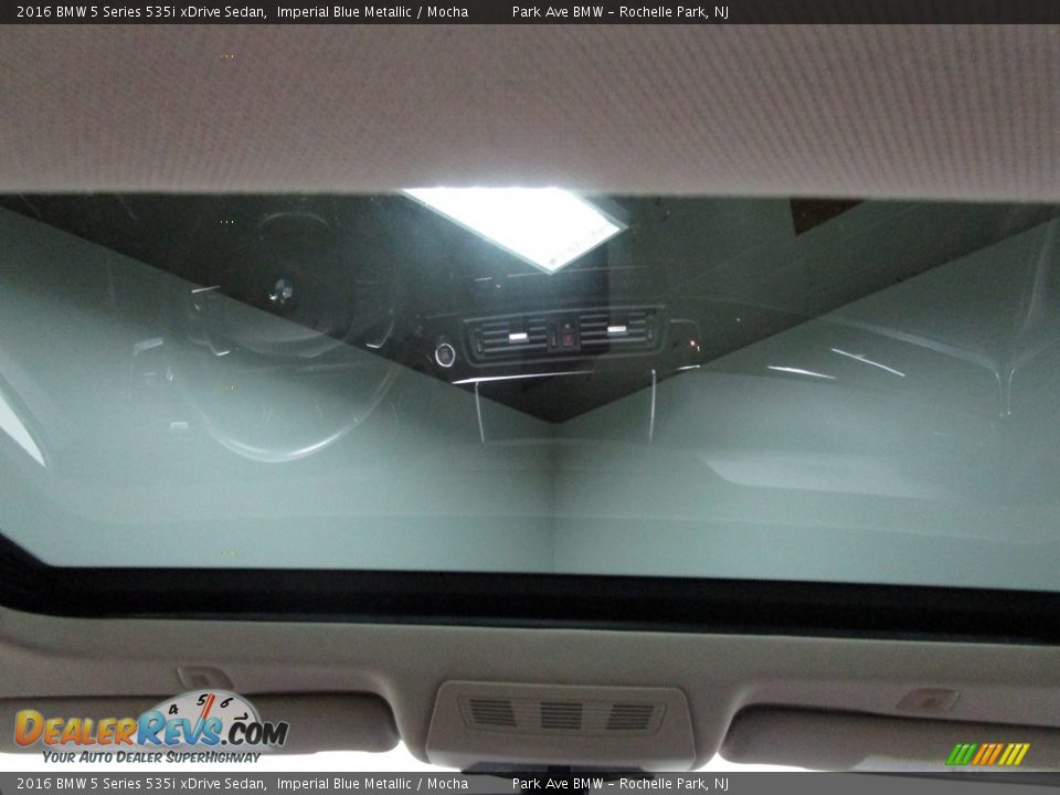 2016 BMW 5 Series 535i xDrive Sedan Imperial Blue Metallic / Mocha Photo #21
