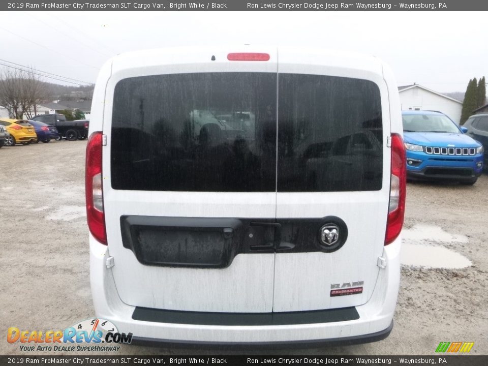 2019 Ram ProMaster City Tradesman SLT Cargo Van Bright White / Black Photo #4