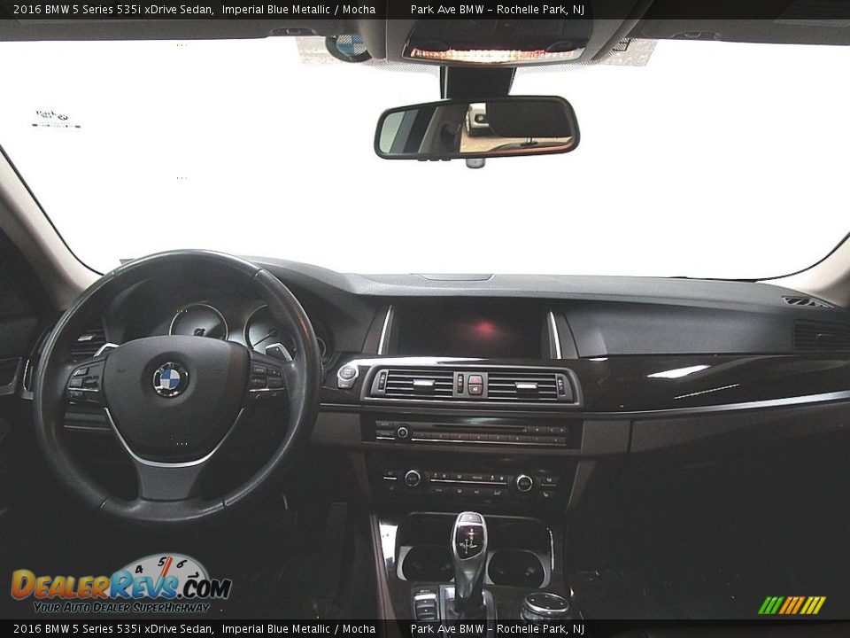 2016 BMW 5 Series 535i xDrive Sedan Imperial Blue Metallic / Mocha Photo #22