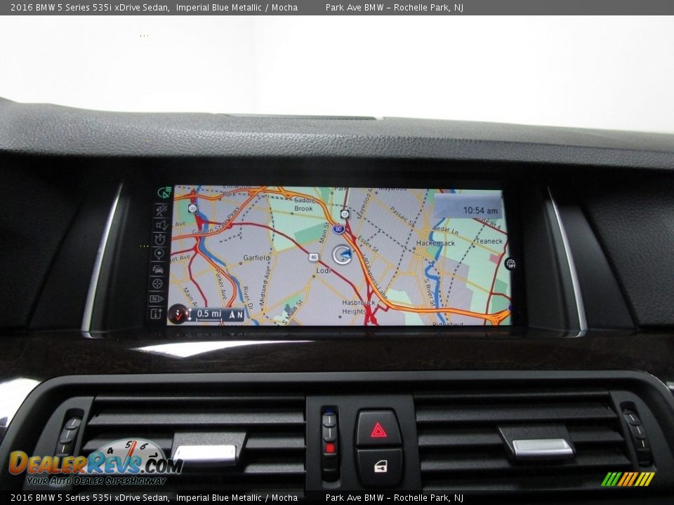 2016 BMW 5 Series 535i xDrive Sedan Imperial Blue Metallic / Mocha Photo #25