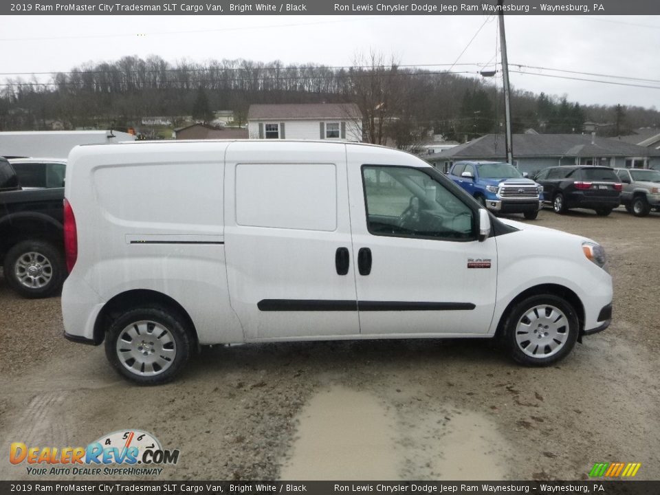 2019 Ram ProMaster City Tradesman SLT Cargo Van Bright White / Black Photo #7