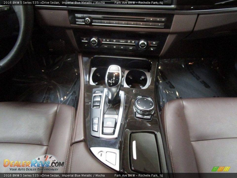 2016 BMW 5 Series 535i xDrive Sedan Imperial Blue Metallic / Mocha Photo #27