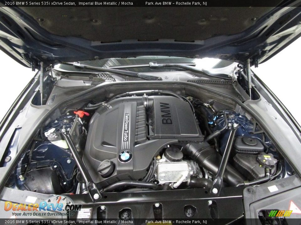 2016 BMW 5 Series 535i xDrive Sedan Imperial Blue Metallic / Mocha Photo #29