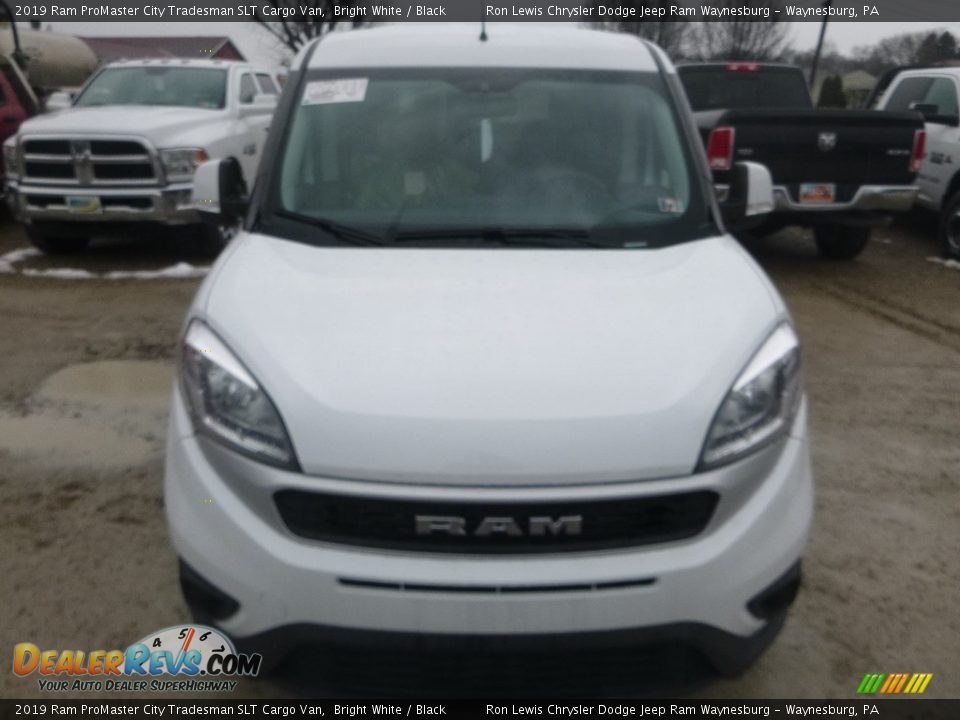 2019 Ram ProMaster City Tradesman SLT Cargo Van Bright White / Black Photo #12