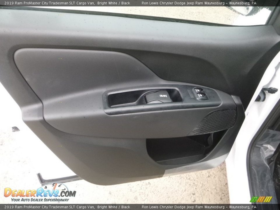 2019 Ram ProMaster City Tradesman SLT Cargo Van Bright White / Black Photo #13