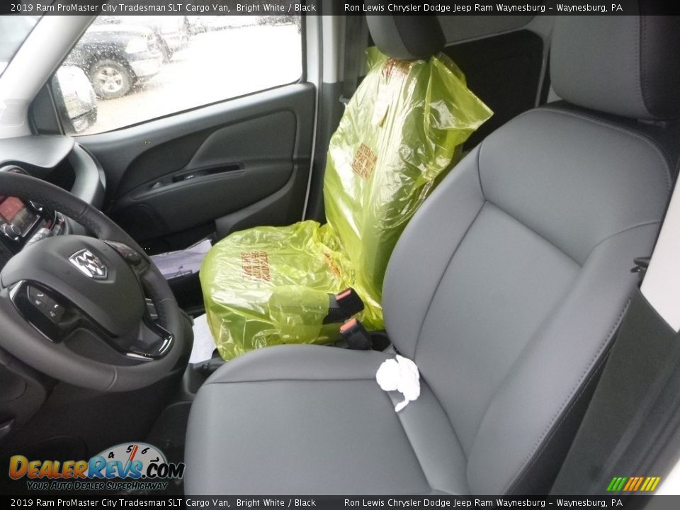 2019 Ram ProMaster City Tradesman SLT Cargo Van Bright White / Black Photo #14