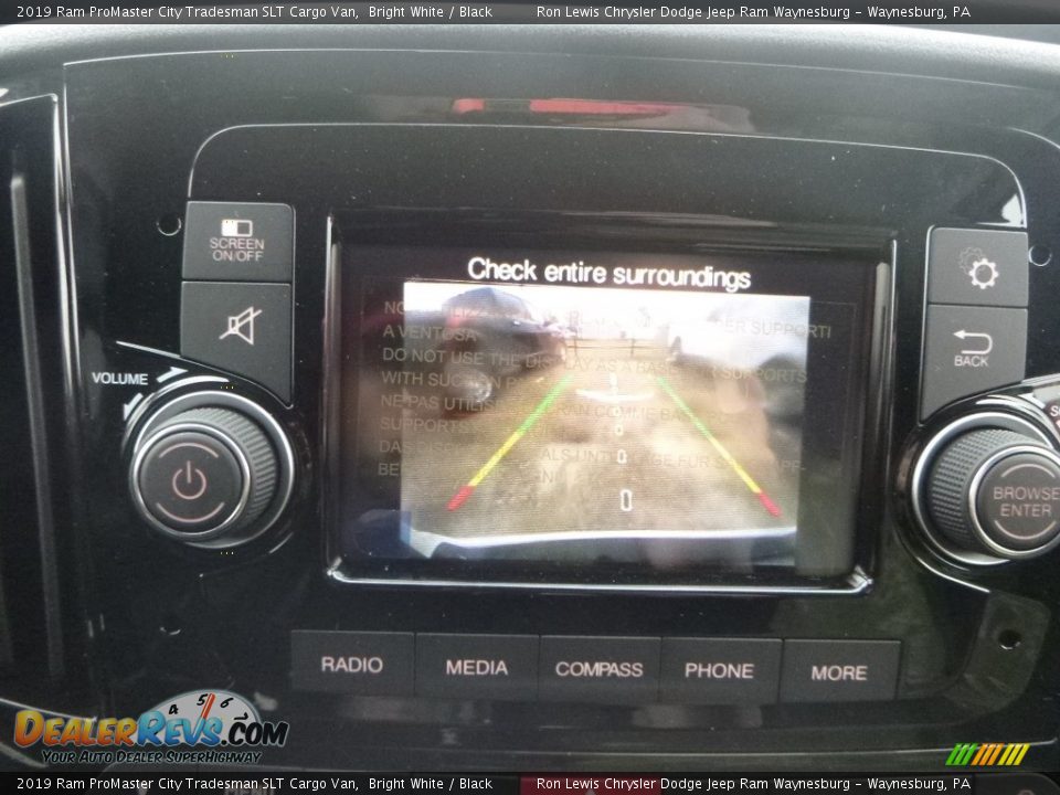 2019 Ram ProMaster City Tradesman SLT Cargo Van Bright White / Black Photo #17