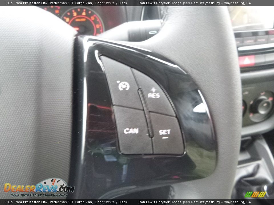 2019 Ram ProMaster City Tradesman SLT Cargo Van Bright White / Black Photo #18
