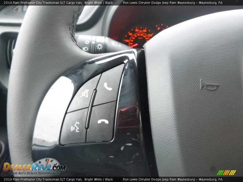 2019 Ram ProMaster City Tradesman SLT Cargo Van Bright White / Black Photo #19
