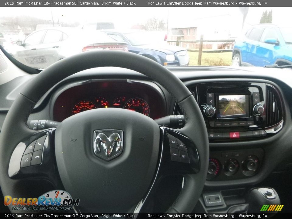 2019 Ram ProMaster City Tradesman SLT Cargo Van Bright White / Black Photo #20