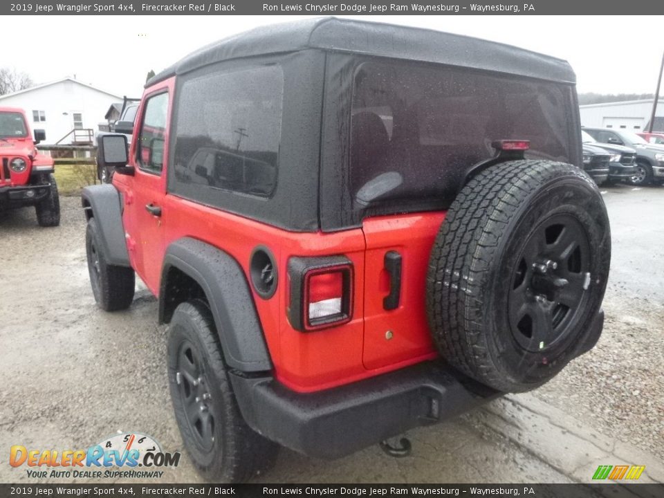 2019 Jeep Wrangler Sport 4x4 Firecracker Red / Black Photo #3