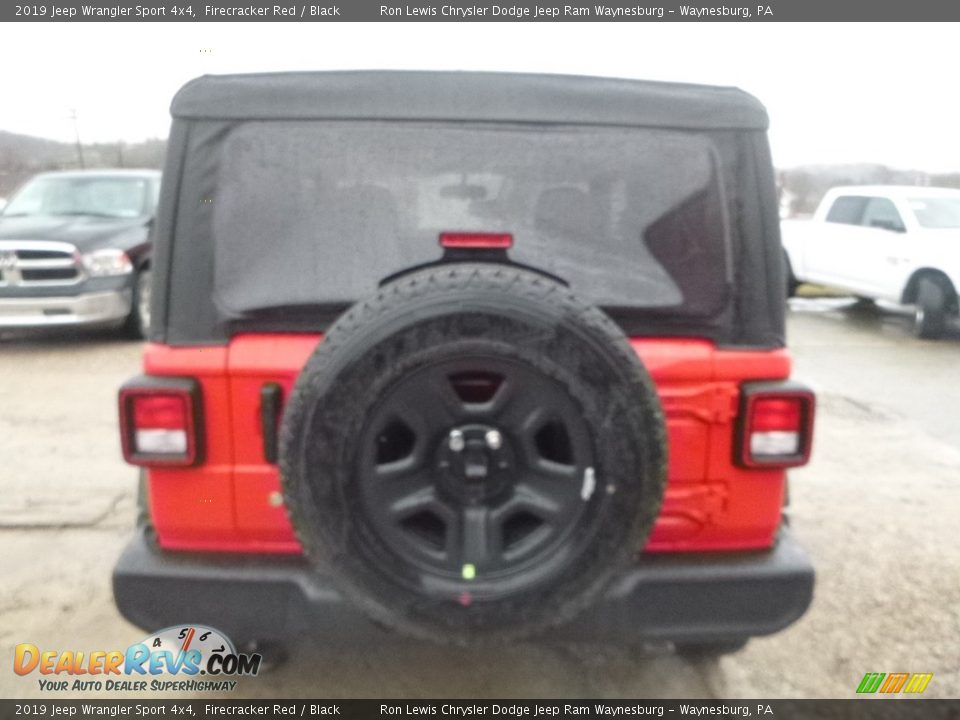 2019 Jeep Wrangler Sport 4x4 Firecracker Red / Black Photo #4