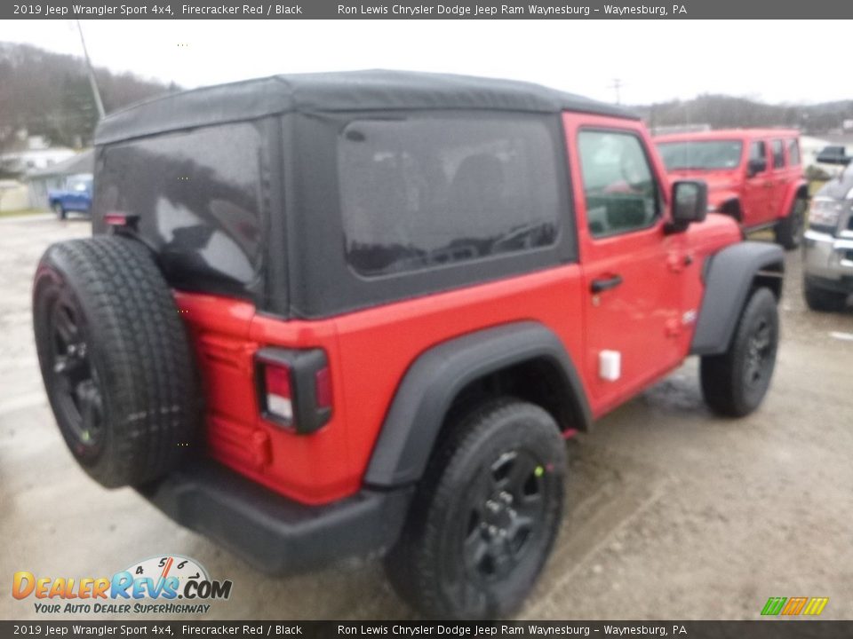 2019 Jeep Wrangler Sport 4x4 Firecracker Red / Black Photo #5