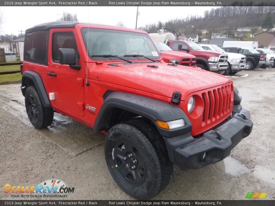2019 Jeep Wrangler Sport 4x4 Firecracker Red / Black Photo #6