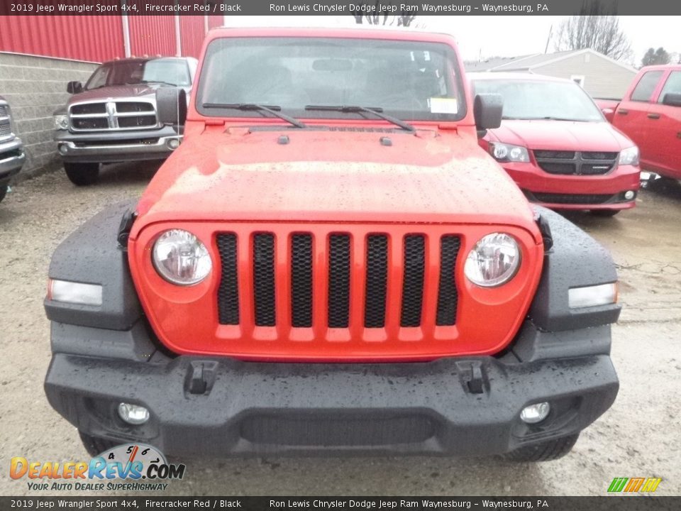 2019 Jeep Wrangler Sport 4x4 Firecracker Red / Black Photo #7