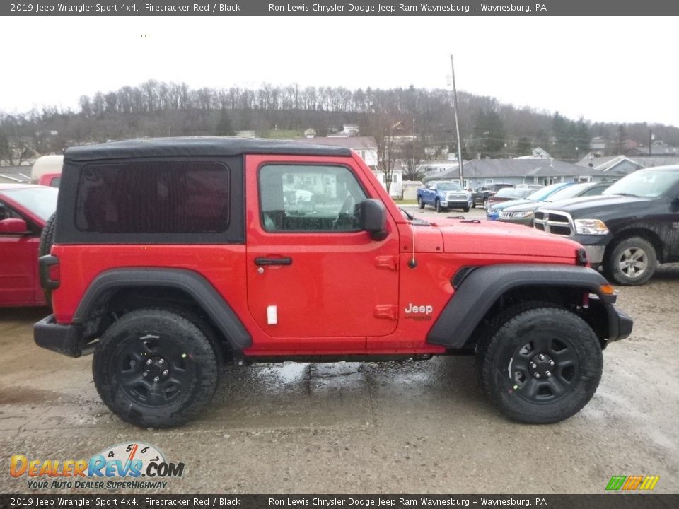 2019 Jeep Wrangler Sport 4x4 Firecracker Red / Black Photo #9