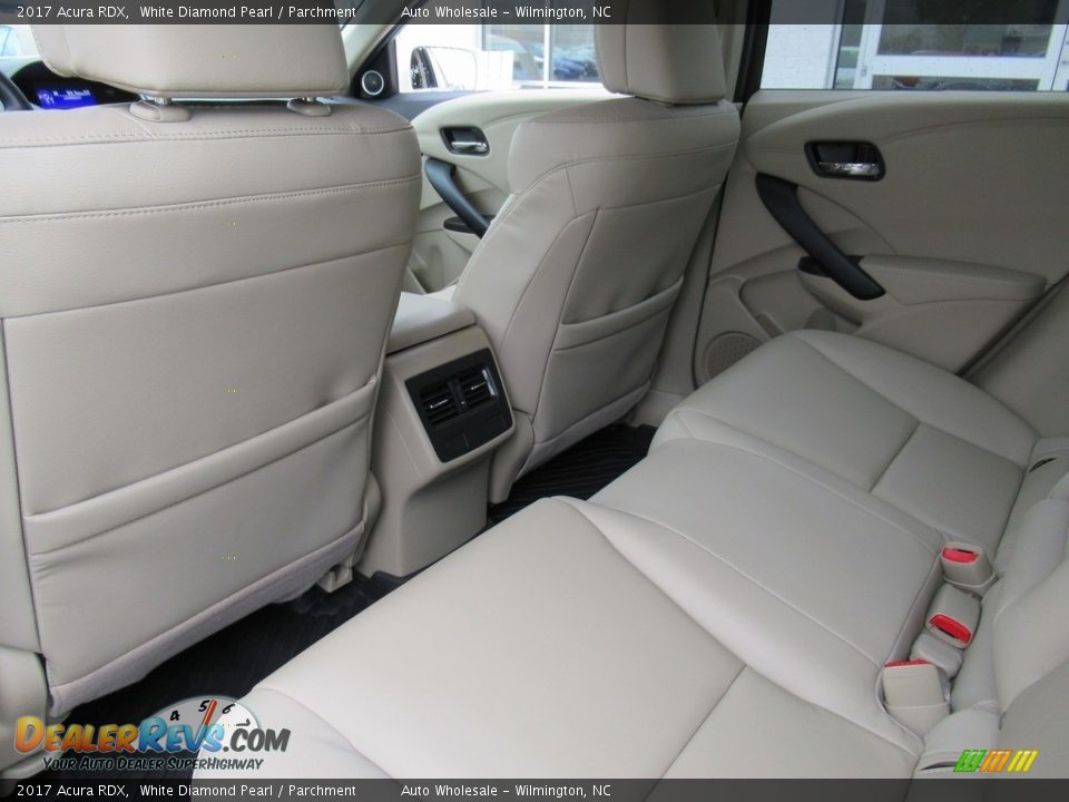 2017 Acura RDX White Diamond Pearl / Parchment Photo #10