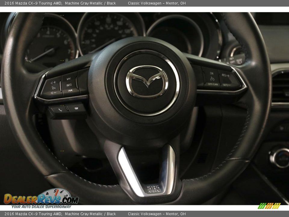 2016 Mazda CX-9 Touring AWD Machine Gray Metallic / Black Photo #6