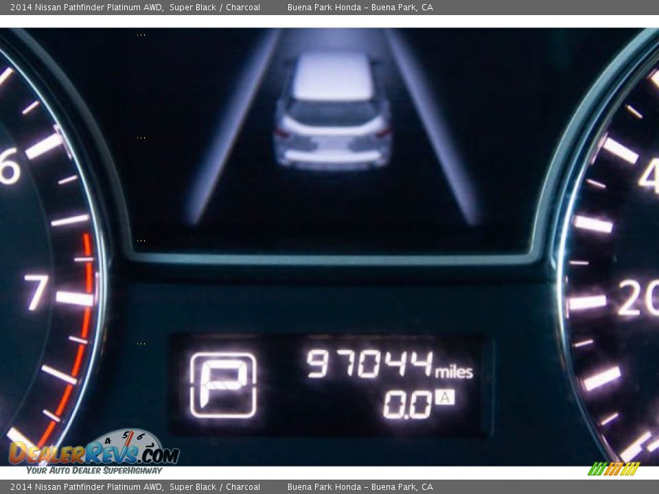 2014 Nissan Pathfinder Platinum AWD Super Black / Charcoal Photo #6