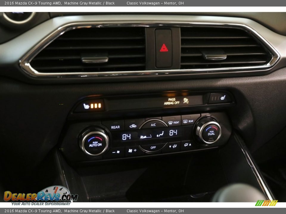 2016 Mazda CX-9 Touring AWD Machine Gray Metallic / Black Photo #15