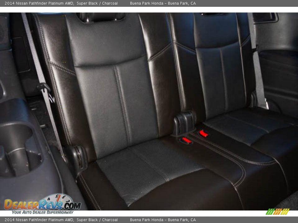 2014 Nissan Pathfinder Platinum AWD Super Black / Charcoal Photo #20