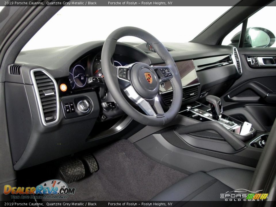 2019 Porsche Cayenne Quartzite Grey Metallic / Black Photo #12