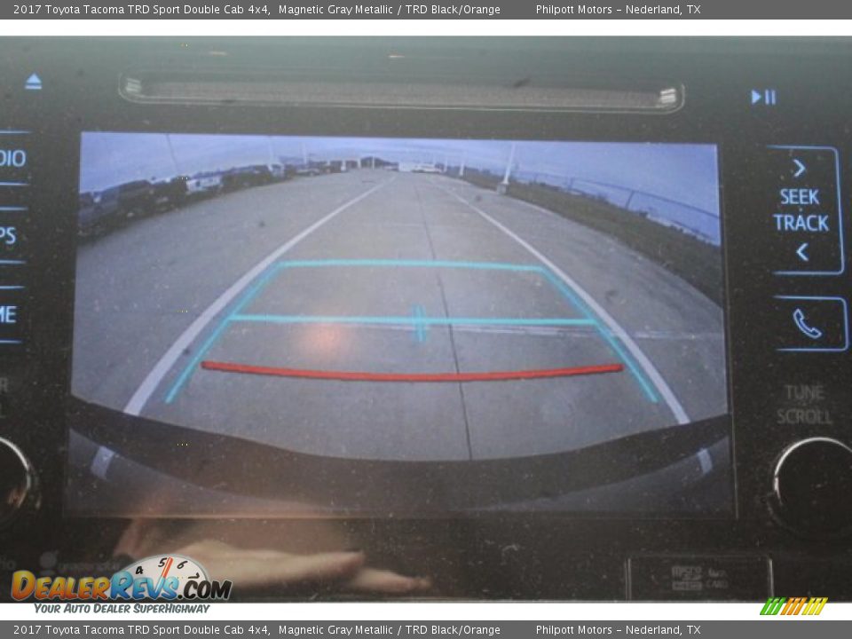 2017 Toyota Tacoma TRD Sport Double Cab 4x4 Magnetic Gray Metallic / TRD Black/Orange Photo #12