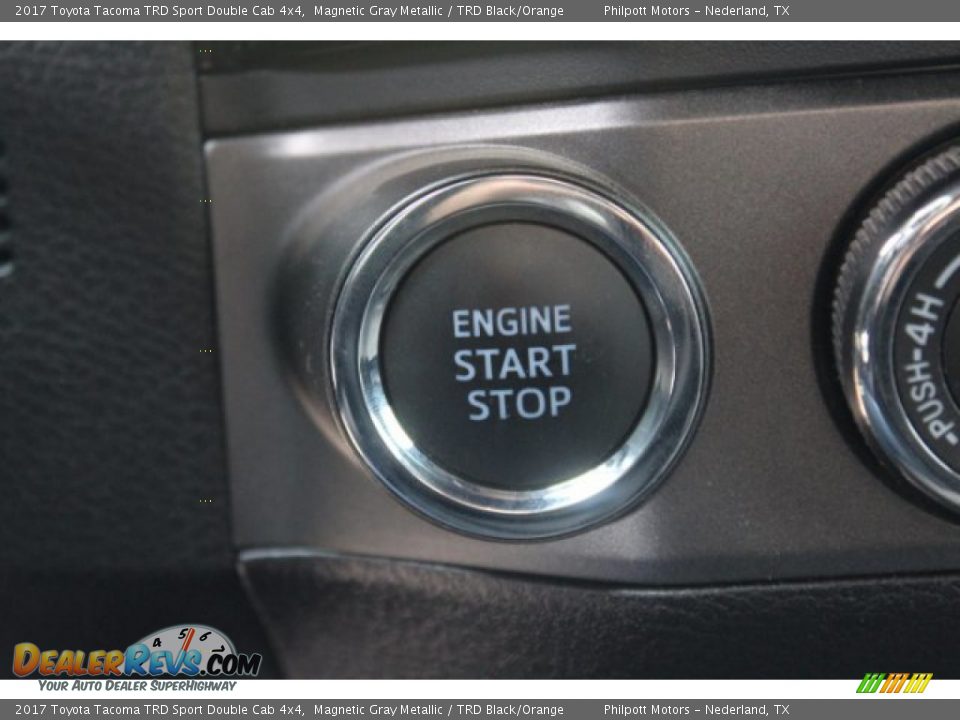 2017 Toyota Tacoma TRD Sport Double Cab 4x4 Magnetic Gray Metallic / TRD Black/Orange Photo #14