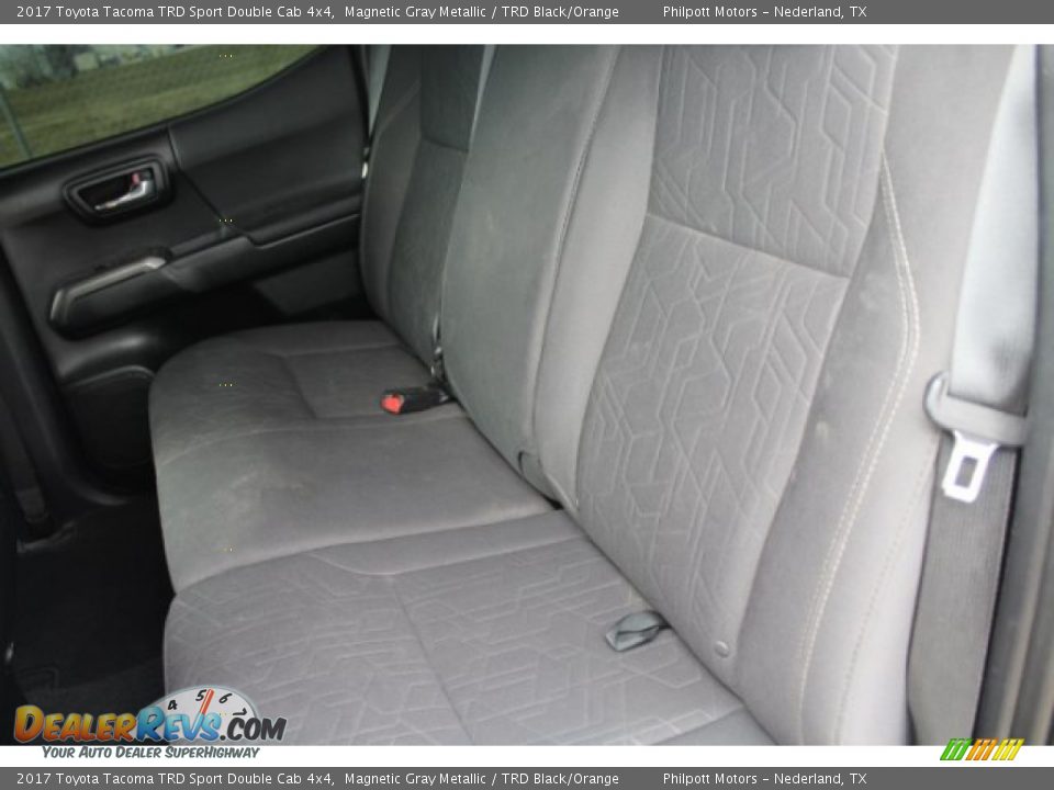 2017 Toyota Tacoma TRD Sport Double Cab 4x4 Magnetic Gray Metallic / TRD Black/Orange Photo #18