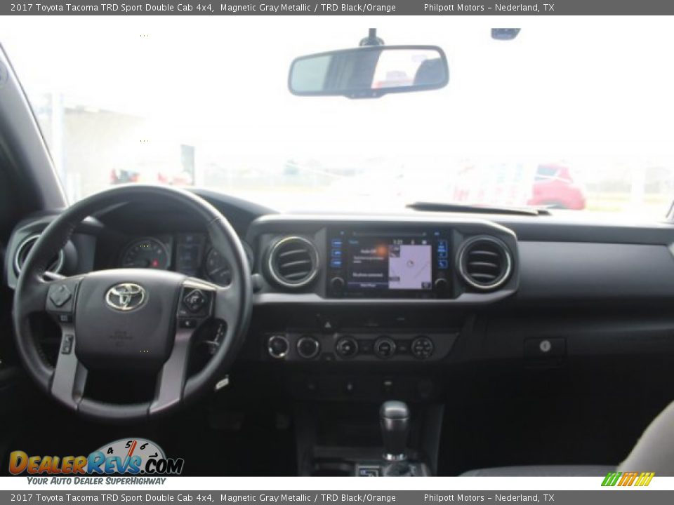 2017 Toyota Tacoma TRD Sport Double Cab 4x4 Magnetic Gray Metallic / TRD Black/Orange Photo #19