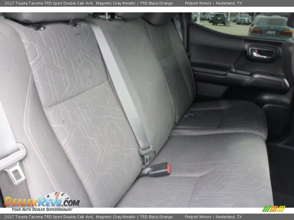 2017 Toyota Tacoma TRD Sport Double Cab 4x4 Magnetic Gray Metallic / TRD Black/Orange Photo #23