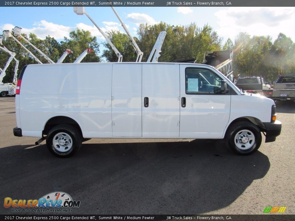 2017 Chevrolet Express 2500 Cargo Extended WT Summit White / Medium Pewter Photo #5